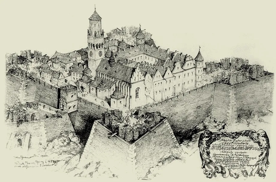 W którym wieku powstał klasztor na Jasnej Górze w Częstochowie?